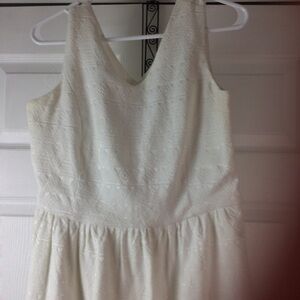 White Sundress open back